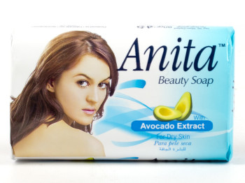 Мыло туалетное твердое "Anita" Авокадо для сухой кожи 80гр Индонезия