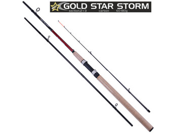Спінінг короповий штекерний фідер Sam's Fish "Gold star storm" 3.9м 60-180г 2+3к