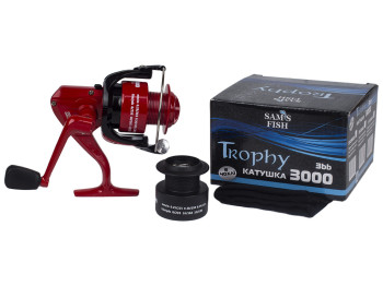 Катушка Sams Fish Trophy 3000 3bb, пластиковая шпуля