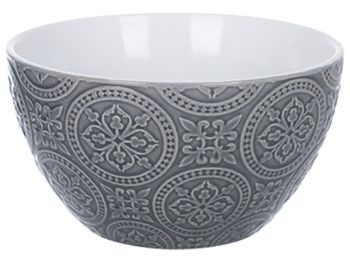 Салатник Limited Edition Pattern, сірий, 650мл, 6900065272593