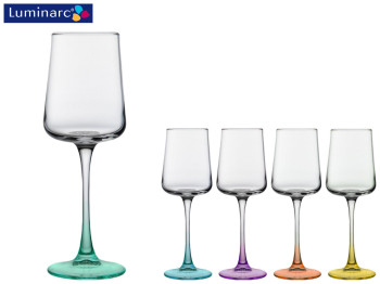 Бокал для вина Luminarc Roussillon лак микс 250мл 41381