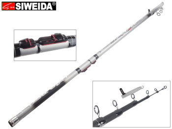 Вудка Siweida "Smart" композит, 6 кілець, 5-секційна 5м 5-25г