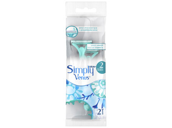Бритвы Gillette Simply Venus 2, одноразовые, 2шт