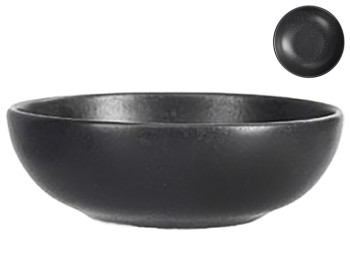 Соусник Porland Black, фарфор, 95мл, 10см, цвет черный