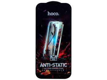 Защитное стекло Hoco G10 HD Anti-static for Apple Iphone 14 Pro 25 шт Цвет Чёрный