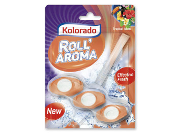 Туалетный блок Kolorado Roll Aroma "Tropical Island" 51гр