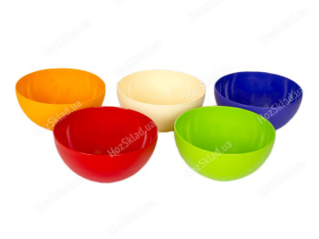 Салатниця пластикова кругла 3.3л Гемопласт