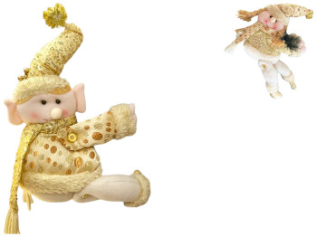 Фігура новорічна Cutie для штор, 35см