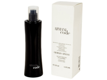 Туалетна вода (тестер, ориг.) чоловіча Armani "Black Code -Pour homme -Eau De toilette" 125мл 100522