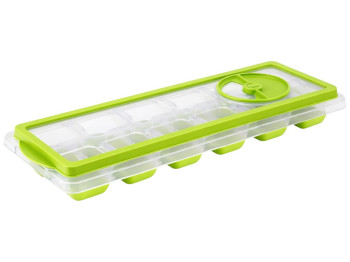 Форма для льда Herevin Ice Tray, пластик, 3,5×9,5×25,7см, цвет зелёный