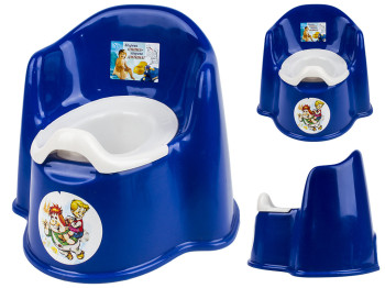 Горшок-кресло детский со съемной чашей (цвет синий) Консенсус