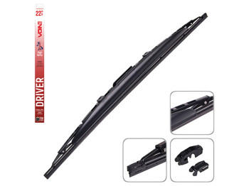 Щетка стеклоочистителя каркасные со спойлером VOIN DRIVER VD-22550 22"-55см (TP605SWS-22")