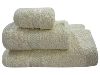 Рушник банний Soho Simple Cream, 30х50см, бавовна 100%, 8960069729545