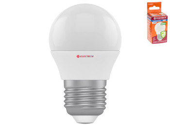 Лампа світлодіодна куля Electrum Led A-LB-1874 G45 6W цоколь-Е27-стандарт, холодне біле світло
