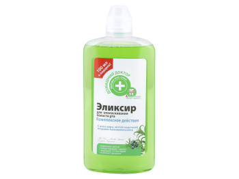 Еліксир для ополіскування порожнини рота "Домашній доктор" комплексна дія 500мл