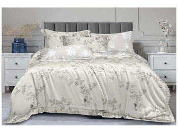 Комплект постельного белья Soho Евро Lounge, 200x230см, Liberte Ivory, 6900069941464