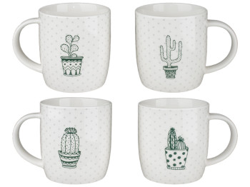 Чашка фарфоровая Cactus 360мл