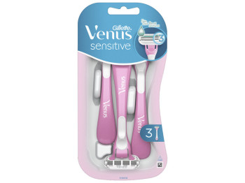 Одноразовые бритвы GILLETTE VENUS Sens 3 лезвия 3шт