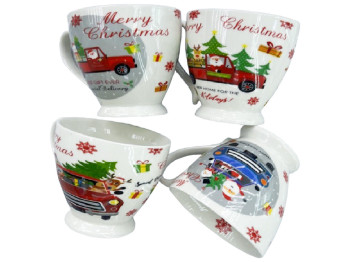 Чашка новогодняя Merry Christmas, 420мл