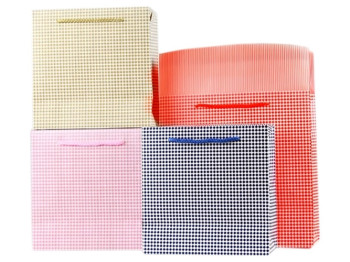 Пакет-коробка подарочный бумажный M Cella 27x27x13см