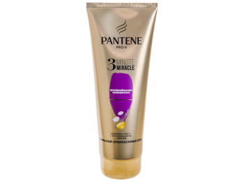 Бальзам-ополіскувач Pantene Pro-V 3 Minute Miracle Живильний коктейль Відновлення волосся 200мл