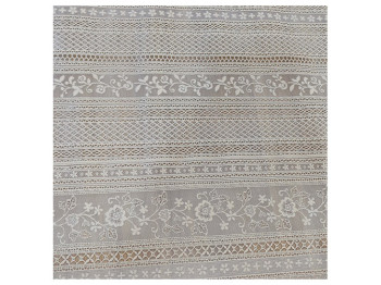 Клейонка ПВХ LACE, бежева, 1,37x20м (ціна за рулон)