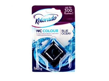 Таблетка для бачка унитаза Kolorado WC Colour синий 45гр