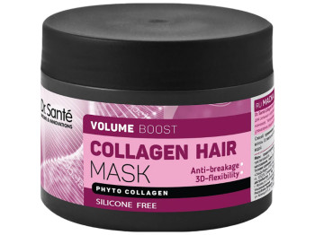 Маска для волосся Dr.Sante Collagen Hair Volume boost без силіконів 300мл