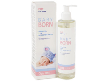 Шампунь для волос и тела 2в1 Babyborn 250мл