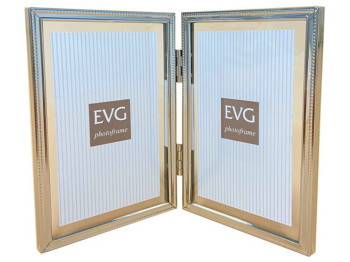 Фоторамка EVG Onix, 2-10x15см, срібна, 6900068846531