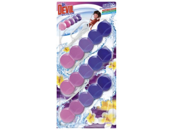 Туалетные шарики Dr.Devil WC BiColor Цветочное мероприятие, 3х35г