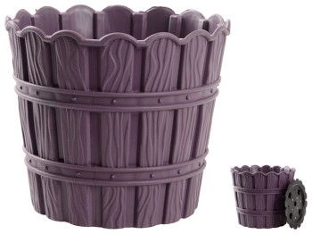 Горщик для квітів Violet House 1054 Bamboo Plum, з дренажем, 1,2л, 8690069984926