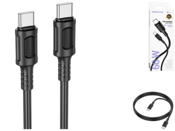 Кабель USB Borofone BX111 60W Type-C to Type-C Колір Чорний