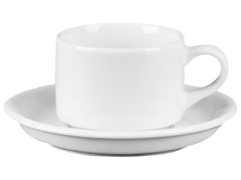 Чашка з блюдцем Lubiana Ameryka, 190мл, 15см (ціна за набір 2 предмети)
