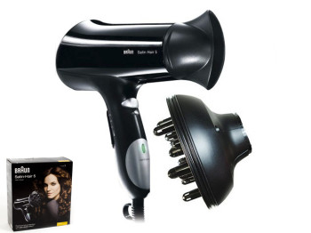 Фен "Braun" Satin-Hair 5 HD 530 с диффузором 1900W/240V