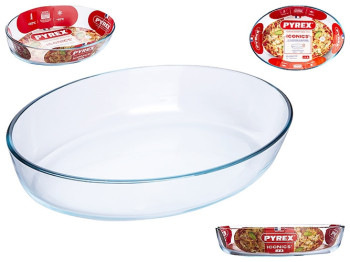 Форма Pyrex Essentials, 30х21х6см, овальная, 2,2л, 3137610000629