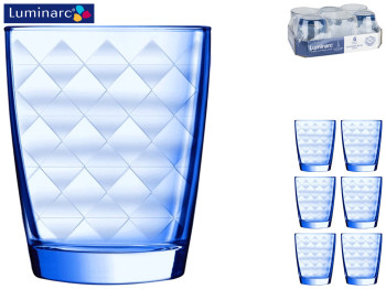 Набор стаканов Luminarc Neo Diamond 250мл низкие (цена за набор 6шт) 45464