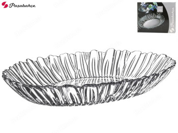 Блюдо овальное Pasabahce Aurora стеклянное 25х19см (цена за 1шт)