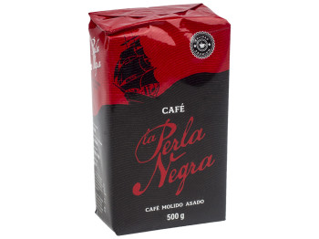 Кофе натуральный молотый La Perla Negra 500гр в брикете, Испания