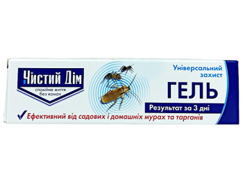 Гель от тараканов и муравьев Чистый дом, 30мл