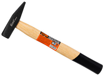 Молоток рихтовочный Kmt Tools, дерево, углеродистая сталь, 300г, 10,3×30,3см