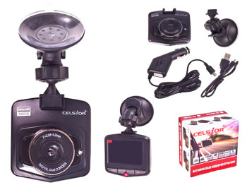 Видеорегистратор автомобильный, цифровой CELSIOR DVR CS-408 VGA