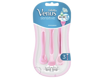 Одноразовые бритвы GILLETTE VENUS Sens 3 лезвия 3шт