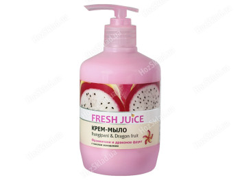 Крем-мыло жидкое Fresh Juice Frangipani & Dragon fruit франжипани и драконов фрукт 460мл