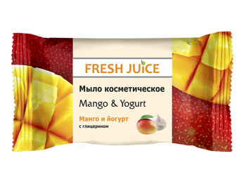 Мыло косметическое Fresh Juice Mango & Yogurt манго и йогурт 75г