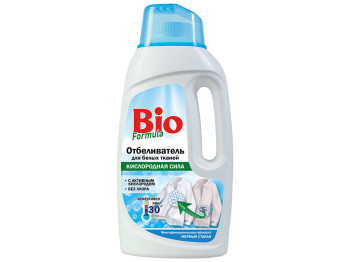 Відбілювач BIO Formula рідкий, для білих тканин 1500мл