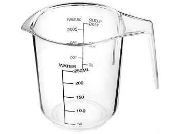 Мірна кружка Bager Aqua, 250мл, пластикова, 869785309129
