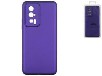 Чохол Silicone Cover Full Camera (A) для Xiaomi Poco F5 Pro, колір 34.Purple