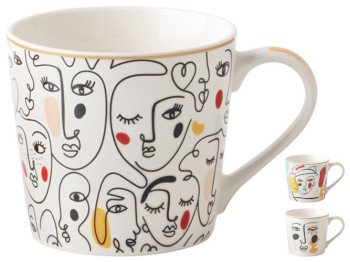 Чашка Limited Edition Faces, колір асорті, 400мл, 6900067672001
