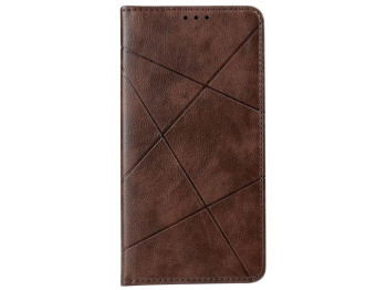 Чохол-книжка Business Leather для Samsung Galaxy A33 (Euro) Колір Коричневий